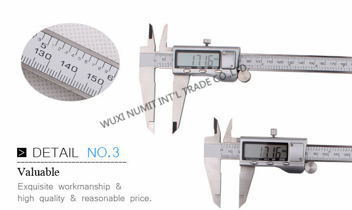 Precision Measurements 8" Digital Caliper Tool/Vernier Caliper Accuracy